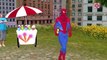 Spiderman Play Doh Ice Cream Prank with Hulk | Disney Elsa Cartoons for Children | Superhero Fun