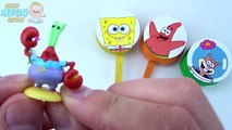 Lollipop Play Doh Clay Surprise Toys Spongebob Collection Rainbow Learn Colors in English