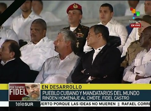 Raúl Castro: ¡Hasta la victoria siempre, Fidel!