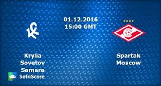 All Goals HD - FK Krylya Sovetov Samara 4-0 Spartak Moscow 01.12.2016