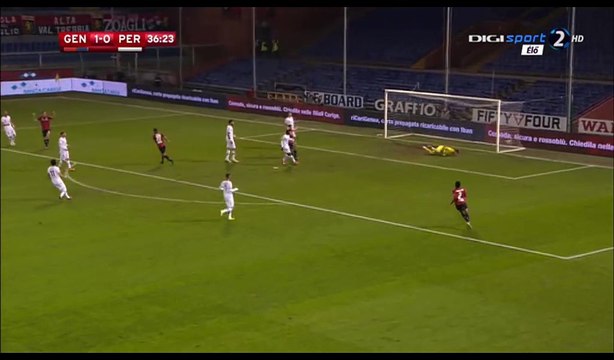 Goran Pandev Goal HD - Genoa 2-0 Perugia - 01.12.2016