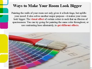 5 Colors That Would Make Your Room Look Bigger