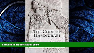 READ THE NEW BOOK The Code of Hammurabi Hammurabi TRIAL BOOKS