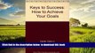 Pre Order Keys to Success: How to Achieve Your Goals Carol Carter Full Ebook