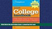 Pre Order The College Board College Handbook 2006: All-New 43rd Edition The College Board