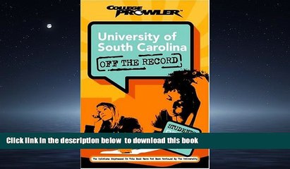 Buy Whitney Meers University of South Carolina: Off the Record (College Prowler) (College Prowler: