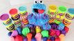 Cookie Monster 25 Play Doh Surprise Eggs Kinder Toys Angry Birds Legos Super Mario