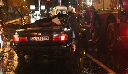 Erdal Tosun trafik kazasında yaşamını yitirdi... İşte kaza sonrası görüntüler