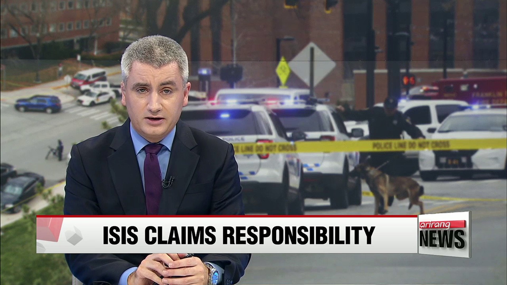 Islamic State group claims Ohio State University car ramming & knife attack