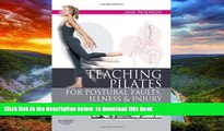 Buy NOW Jane Paterson RGN Adult Education Teacher  Pilates Teacher and Teacher Trainer  trained