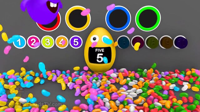 DuckDuckKidsTV || Top 3 Learn colors numbers 1 to 10 with Eggs Surprise 3D and Train Glowing Eggs