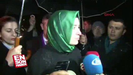 Bakan Sayan: Ailelerimizin acılarını paylaşmak için geldik