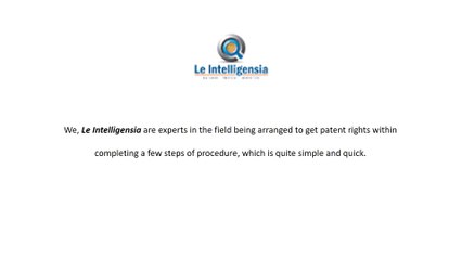 Le Intelligensia_Patent Registration In Bangalore