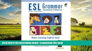 Audiobook ESL Grammar: Intermediate   Advanced Premium Edition with e-Flashcards (English as a
