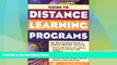 Best Price Peterson s Guide to Distance Learning Programs 2001 (Peterson s Guide to Distance