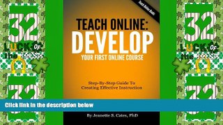 Price Teach Online: Develop Your First Online Course Jeanette S. Cates On Audio