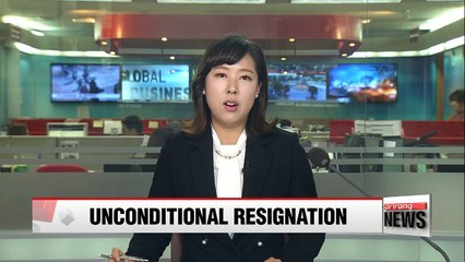Opposition leaders call on president to resign immediately and unconditionally