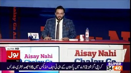 Amir Liaquat Bashes Molana Fazlur Rehman On Defending Corruption Of Nawaz Sharif