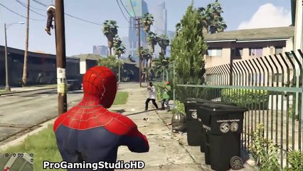 GTA 5 Spiderman, Iron Man, Batman Superman & Captain America (Grand Theft Auto V Mods Compilation)-C-xIq1BIKL4 Repost DNN Channel by DNN Channel p1