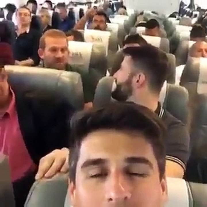 Last video from the plane