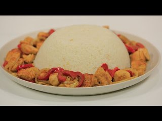 مكعبات الدجاج بصوص الكاري المميز | سالي فؤاد