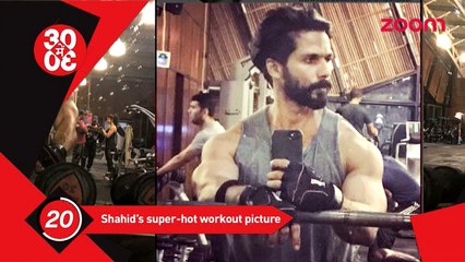 Shahid Kapoor Shares His Super Hot Work Out Pictures, Salman & Iulia Party With Kareena & Saif