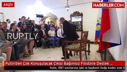 Putin'den Çok Konuşulacak Çıkış! Bağımsız Filistin'e Destek Verdi