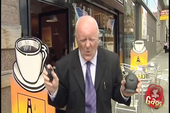 Farting Fat Mobile Man