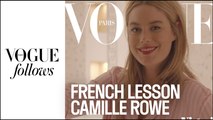 Le cours de français de Camille Rowe spécial Victoria's Secret  |  VOGUE PARIS