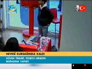 Güven Timler Hırsızı suçüstü yakaladı