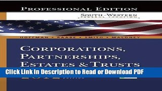 PDF South-Western Federal Taxation 2012: Corporations, Partnerships, Estates and Trusts,