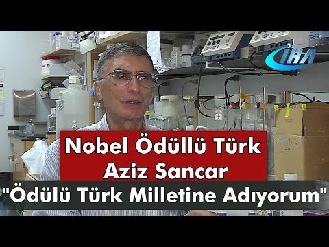 Nobel Ödüllü Aziz Sancar: Bu Ödülü Türk Milletine Adıyorum