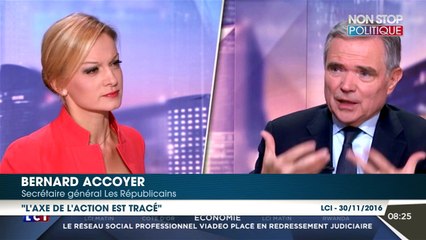 Bernard Accoyer confirme que François Fillon ne va pas recentrer son programme