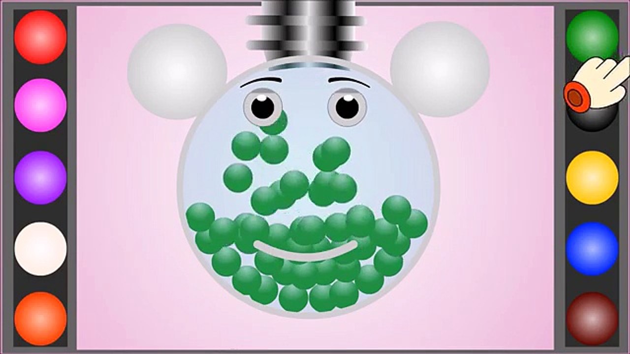 Funny Gumball Machine Colors for Children to Learn - Baby Kids Learning Videos - Colours for Kids