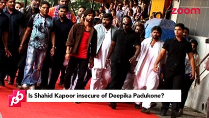 Is Shahid Kapoor insecure Of Deepika Padukone- Bollywood News