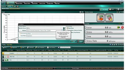 Tinius Olsen 3000FA Horizon Software