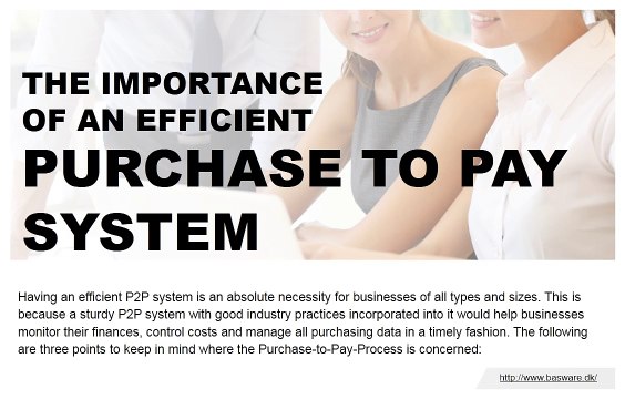 How is purchase-to- pay system vital for businesses?