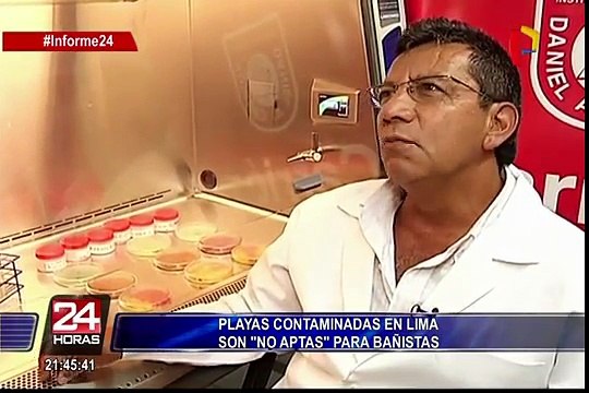 Informe 24: comprueban que playas del sur de Lima no son aptas para bañistas