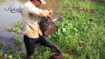 Net Fishing - Cambodian Traditional Fishing, Part 01