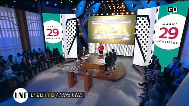 Daphné Burki fait passer le test des Miss France à ses chroniqueurs - Regardez