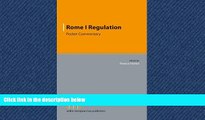 READ PDF [DOWNLOAD] Rome I Regulation: Pocket Commentary (Pocket Commentaries on European