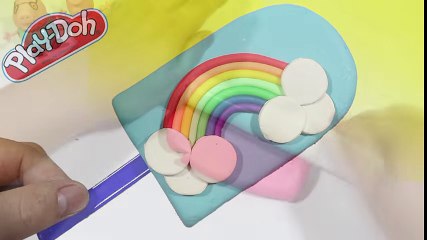 COOL PLAY DOH!!! - Create Ice Cream Blue Sky For peppa pig español Family Funny Kids Toys