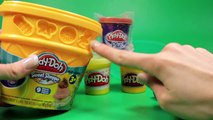 Play Doh Sweet Shoppe Ice Cream Cone Container Craft Kit How to make Playdough Ice Cream