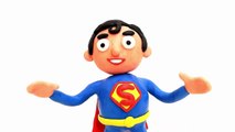 PPAP Song(Pen Pineapple Apple Pen) Superman Cover PPAP Song | Play Doh Stop Motion Videos