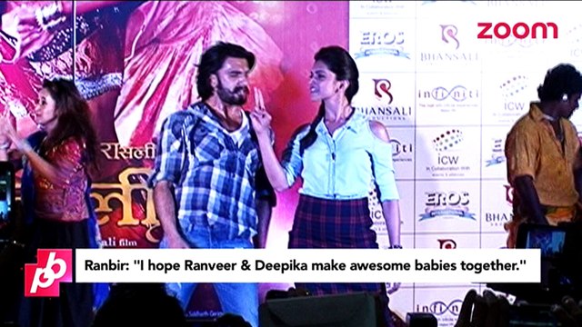 Ranbir Kapoor Wants Ranveer & Deepika To Make Awesome Babies- Bollywood News