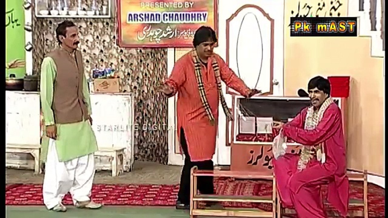 Best Of Sajan Abbas and Tariq Teddy New Stage Drama Comedy Clip