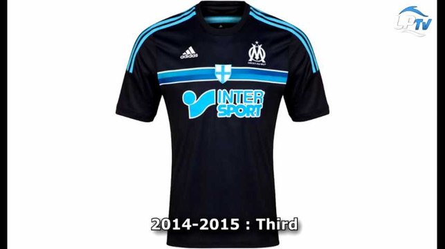 Intersport 2012-2017 : les maillots de l'OM