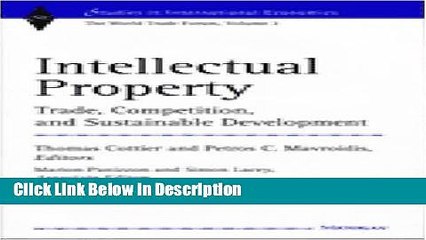 [PDF] Intellectual Property: Trade, Competition, and Sustainable Development The World Trade