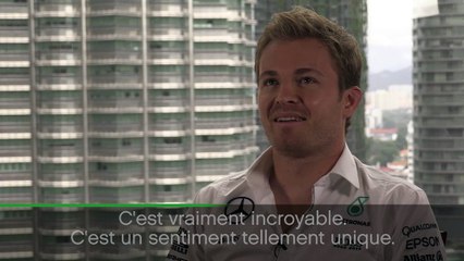 F1 - Rosberg : "Un rêve de gamin de devenir champion du monde"