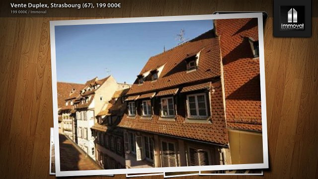 Vente Duplex, Strasbourg (67), 199 000€